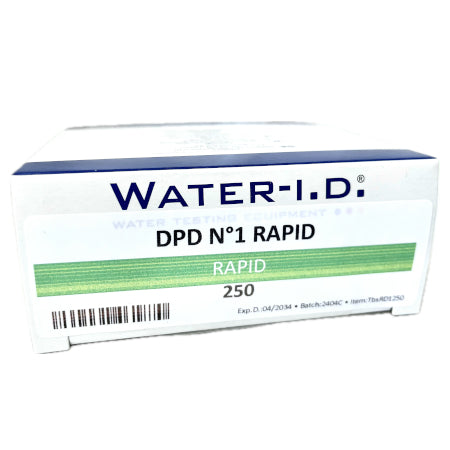250 DPD 1 RAPID PASTILHAS REAGENTES- Pastilhas para pool tester - WATER-ID